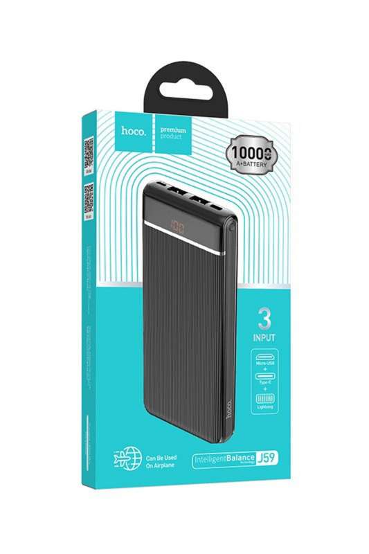 Hoco J59 Power Bank With LED Display 10000mAh