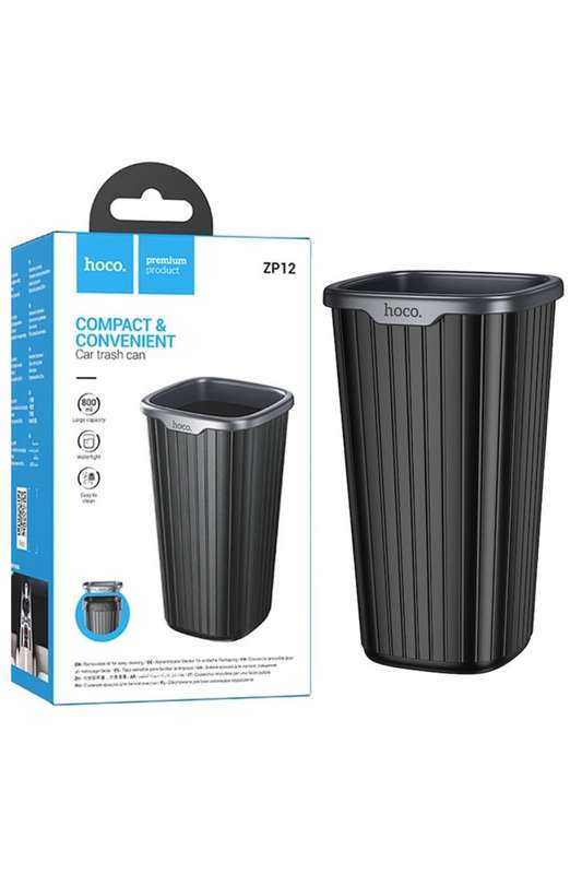 Hoco ZP12 Mini Car Trash Waste Bin 800ml