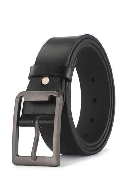 Mens Casual Premium Leather Classic Jeans Formal Belt with Prong Buckle 35mm X 1300mm