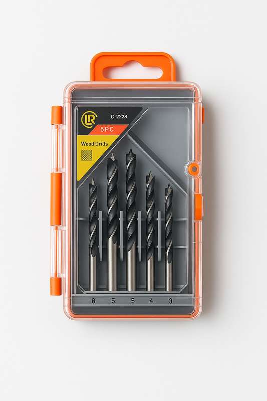 5 Piece Masonary Drill Bit Set