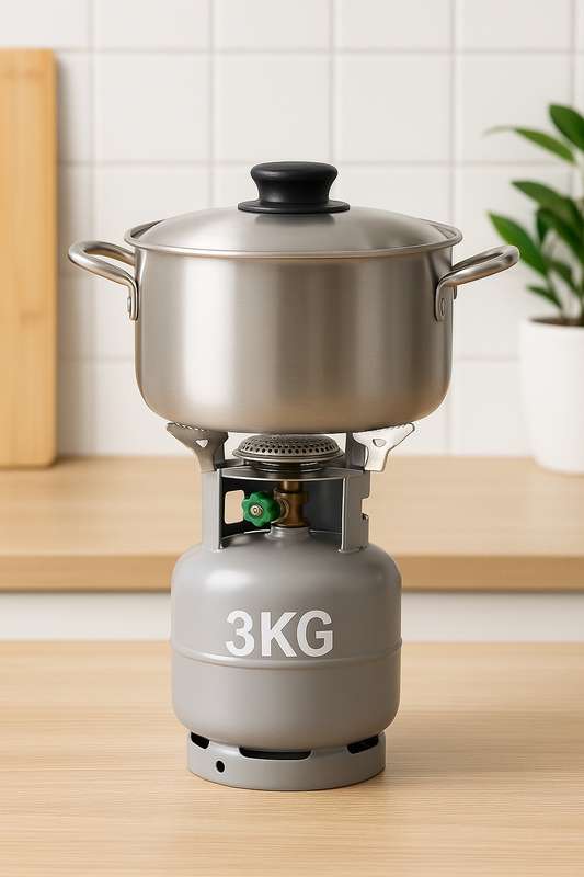 3kg Gas Cylinder and Cooker Top Combo Deal