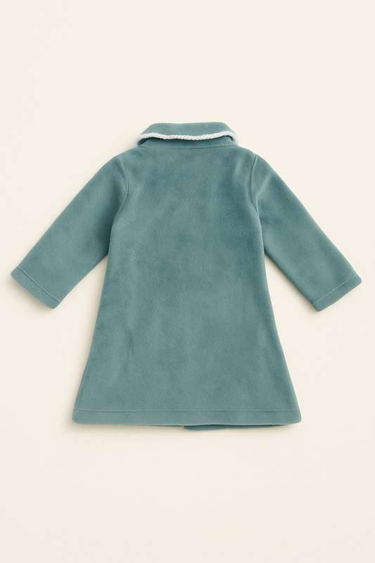 Baby Girls Winter Stretch Fleece Sleeping Gown 6 to 24 Months