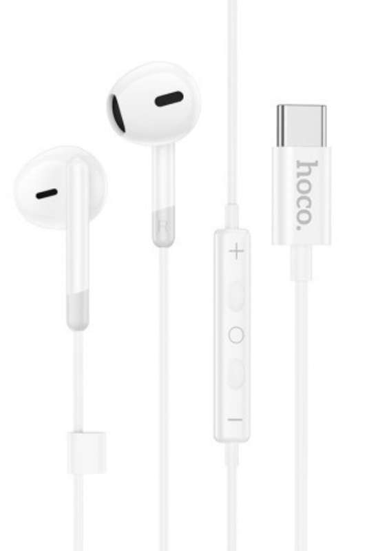 Hoco M109 Type-C Digital Wired Earphones With Microphone 1.2m