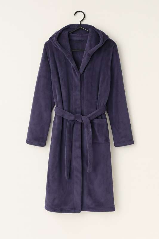 Kids Fleece Lined Sherpa Winter Gown