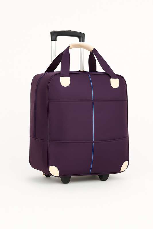 Senza® 2 Piece Travel Trolley Bag Oxford Cloth Suitcase Set