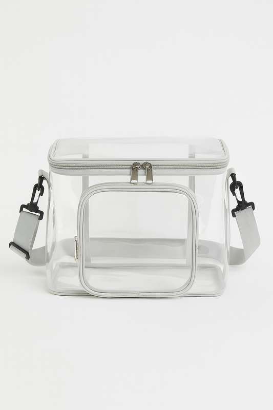 Senza® Multi-Purpose Transparent Clear Lunch Bag - Stadium Approved
