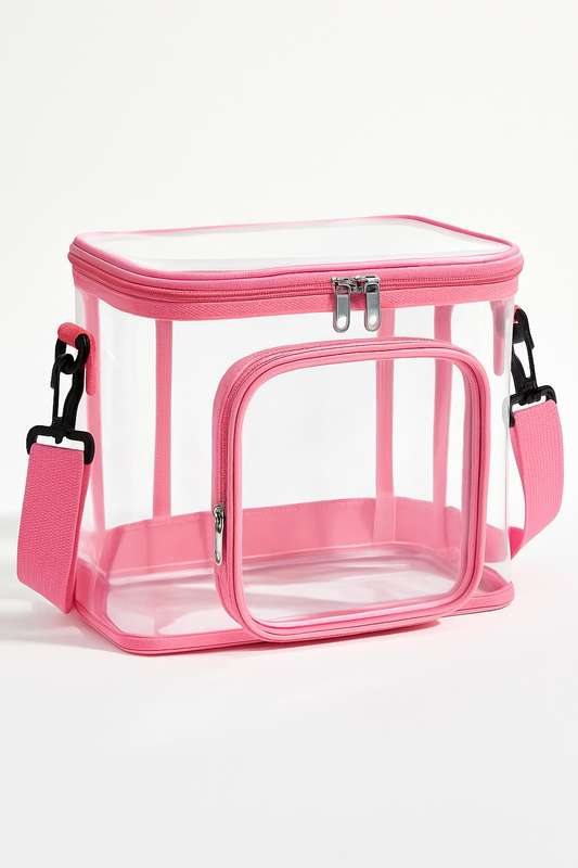 Senza® Multi-Purpose Transparent Clear Lunch Bag - Stadium Approved