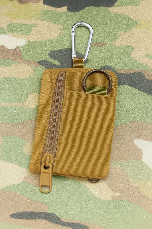 Senza® Small Tactical Hunting Belt Pouch With Compartments & Hook