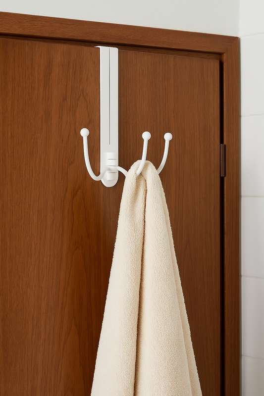 Senza® Over Door Hook 3 Knob Swivel