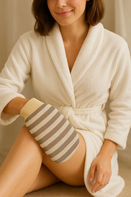 1 Exfoliating Hammam Kese Body Scrub Glove