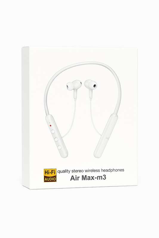 Air Max-m3 Wireless Bluetooth Earphone Neckband Sports Headphones