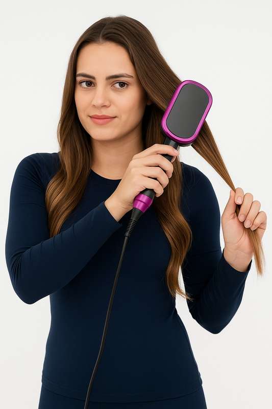 Hoco HP44 Electric Straightening Hair Comb With Digital Display