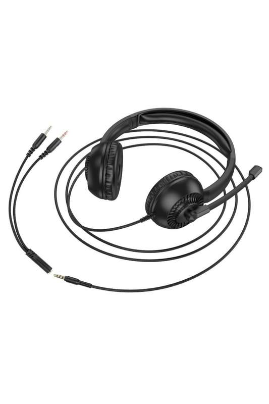 Hoco W112 Wired Gaming Headphones With Mic 3.5mm Plug