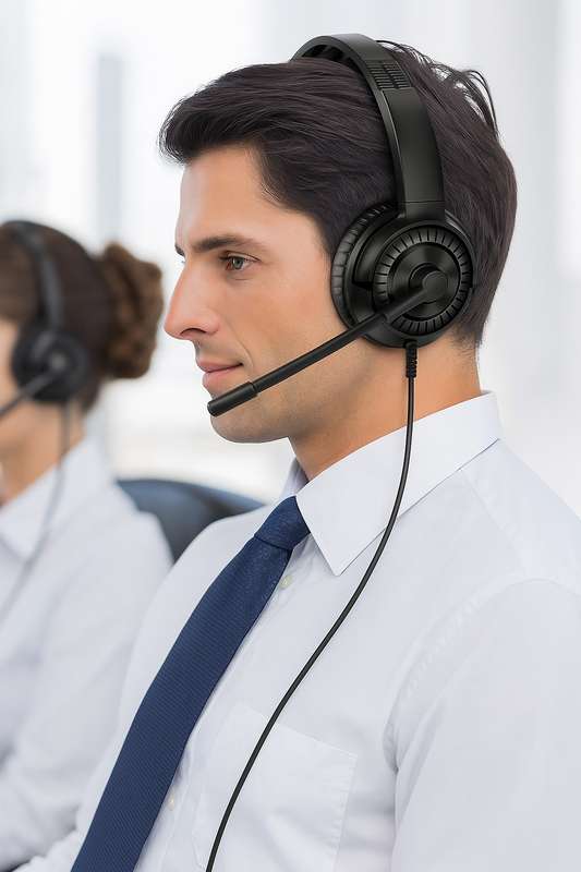 Hoco W112 Wired Gaming Headphones With Mic 3.5mm Plug