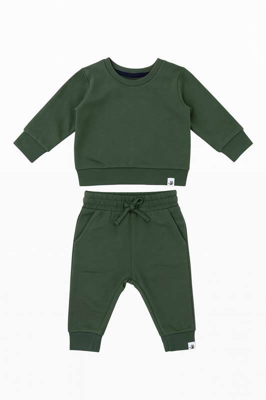 Pre-Boys Branded Winter Tracksuit Set 0 To 24 Months