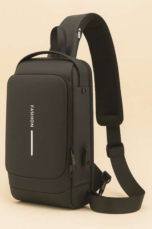 Senza® Anti Theft Shoulder Crossbody Travel Chest Bag With Adjustable Strap