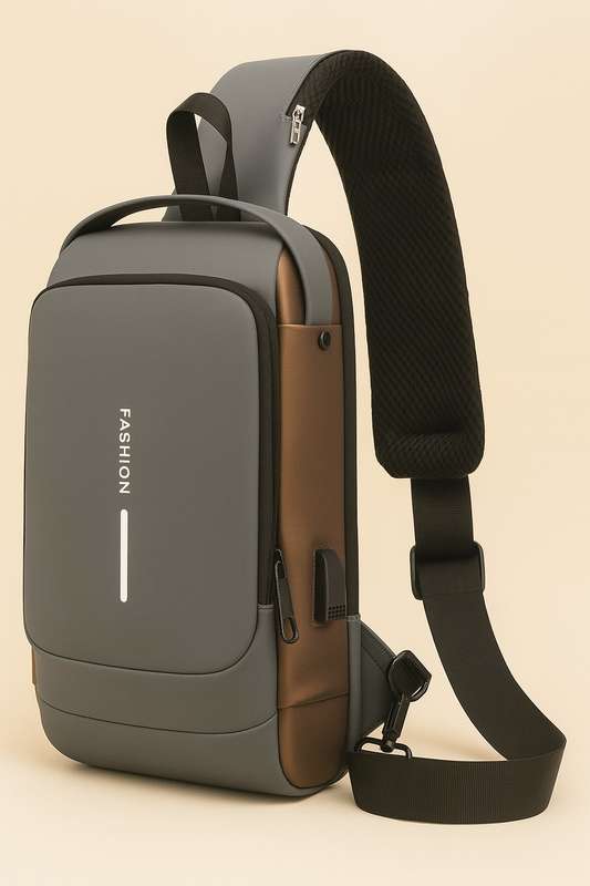 Senza® Anti Theft Shoulder Crossbody Travel Chest Bag With Adjustable Strap