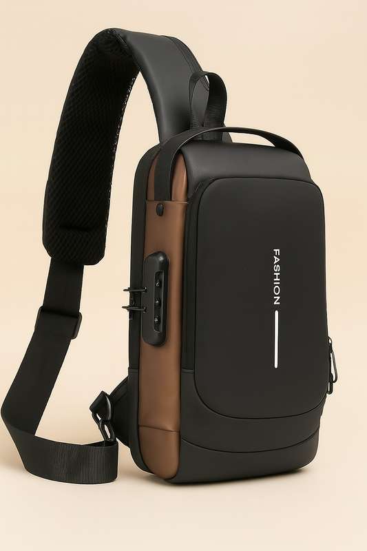 Senza® Anti Theft Shoulder Crossbody Travel Chest Bag With Adjustable Strap