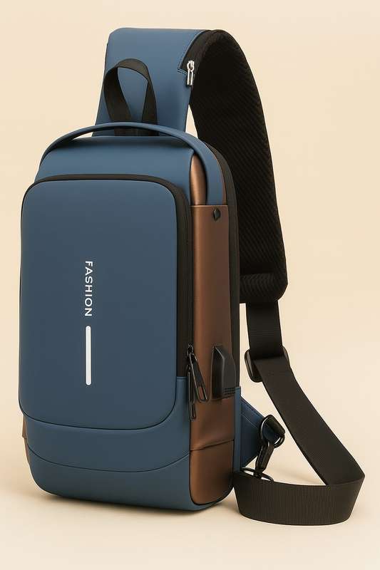Senza® Anti Theft Shoulder Crossbody Travel Chest Bag With Adjustable Strap
