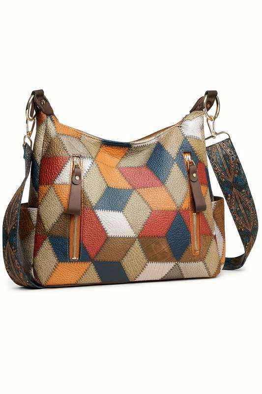 Senza® Premium Chic Colour-Bloc Handbag