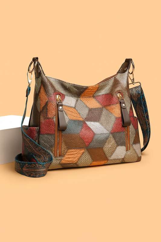 Senza® Premium Chic Colour-Bloc Handbag