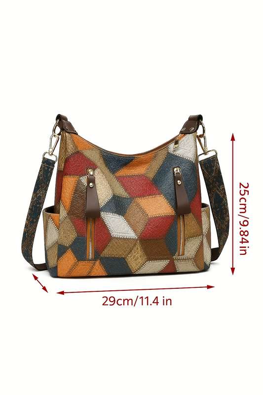 Senza® Premium Chic Colour-Bloc Handbag