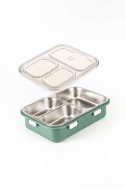Senza® Thermal Insulated Multiple 3 Compartment Lunch Box