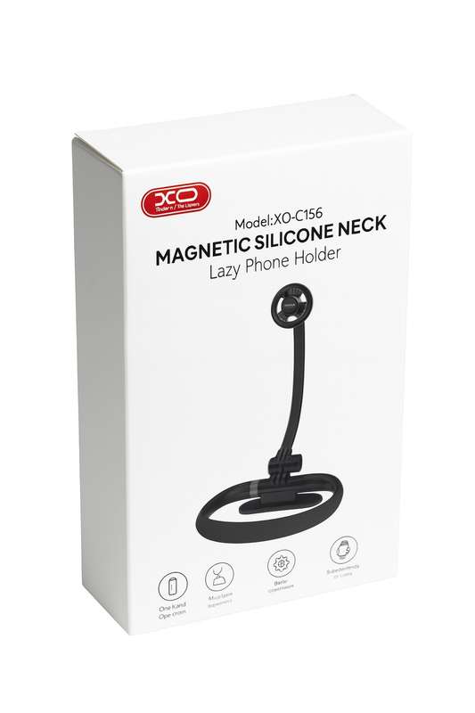 XO-C156 Magnetic Silicone Neck Lazy Phone Holder With Mag-Safe Holder