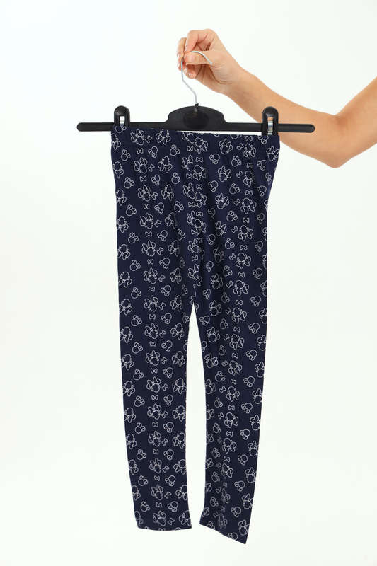 Young Girls Pull-Up Printed Leggings 2 to 7 Years