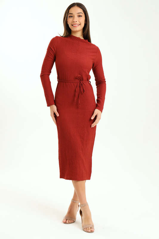 Harper Ladies Long Sleeve Bodycon Evening Dress