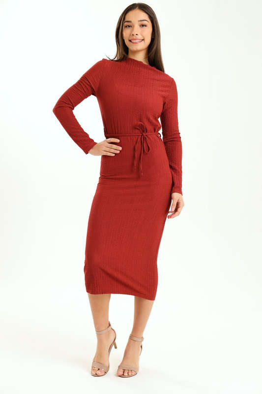 Harper Ladies Long Sleeve Bodycon Evening Dress