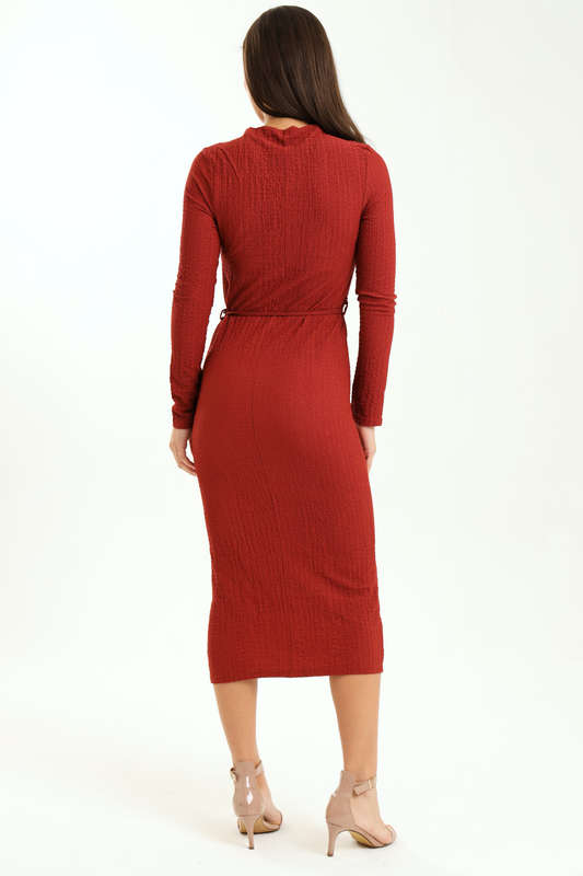 Harper Ladies Long Sleeve Bodycon Evening Dress