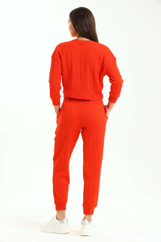Ladies 2 Piece Hotshell Ribbed Tracksuit Set