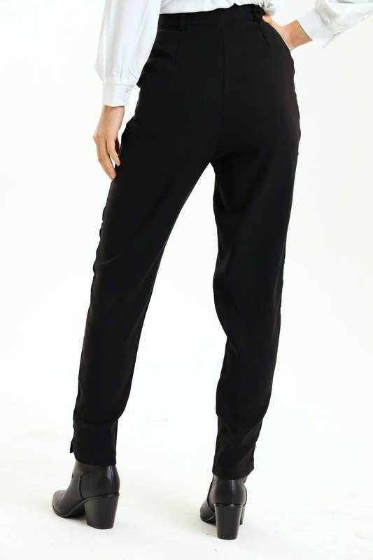 Ladies Casual Formal Black Bengaline Office Pants