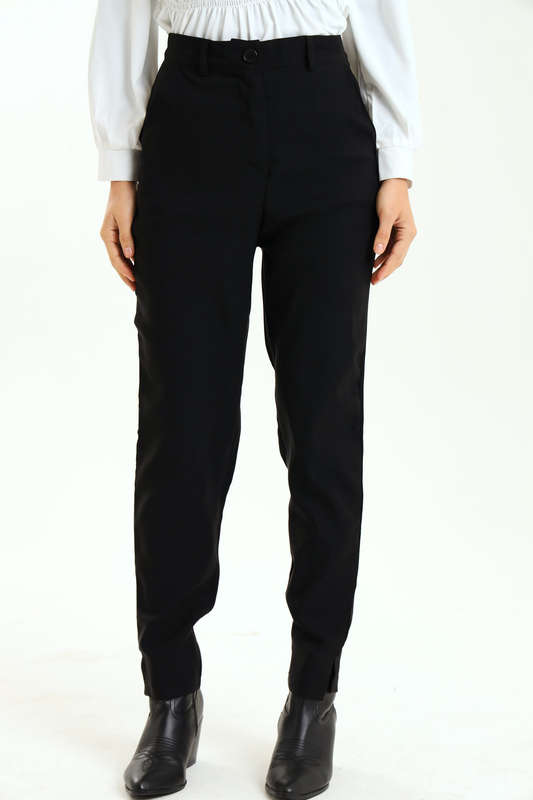 Ladies Casual Formal Black Bengaline Office Pants