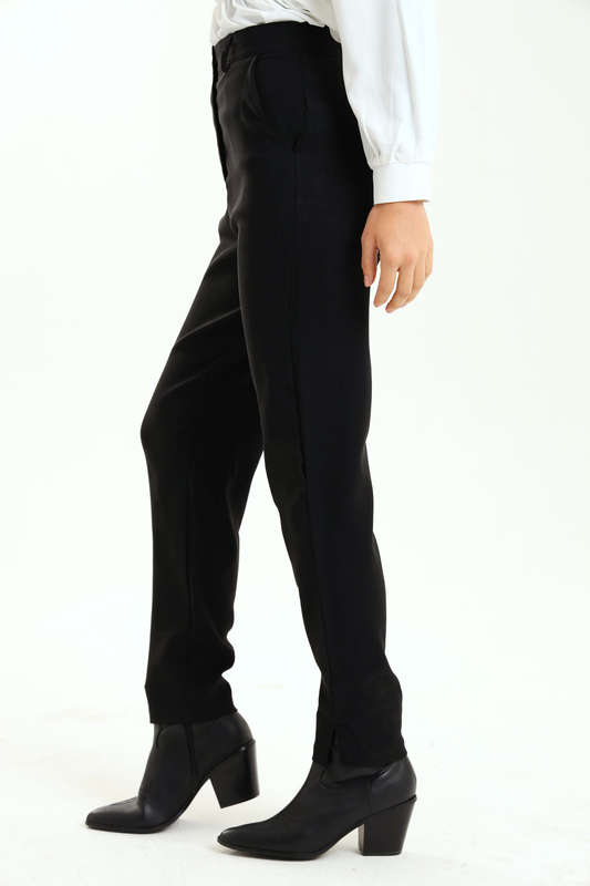 Ladies Casual Formal Black Bengaline Office Pants