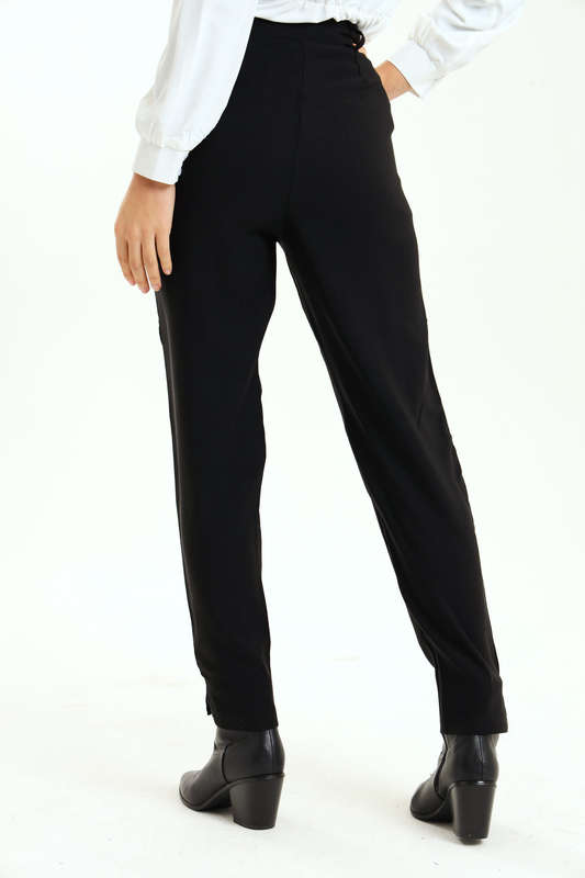 Ladies Casual Formal Black Bengaline Office Pants