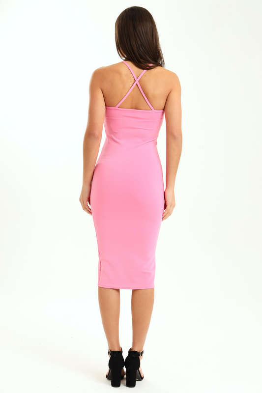 Ladies Josie Strappy Bodycon Summer Dress