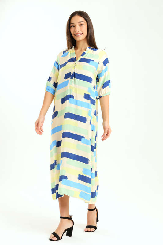 Ladies Morgan Printed Loose Fit Printed Midaxi Dress