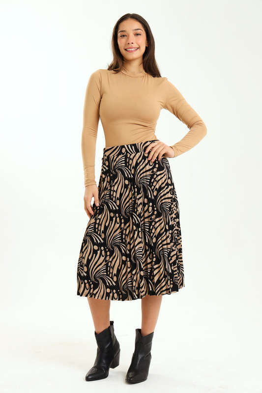Ladies Printed Midaxi Skirt