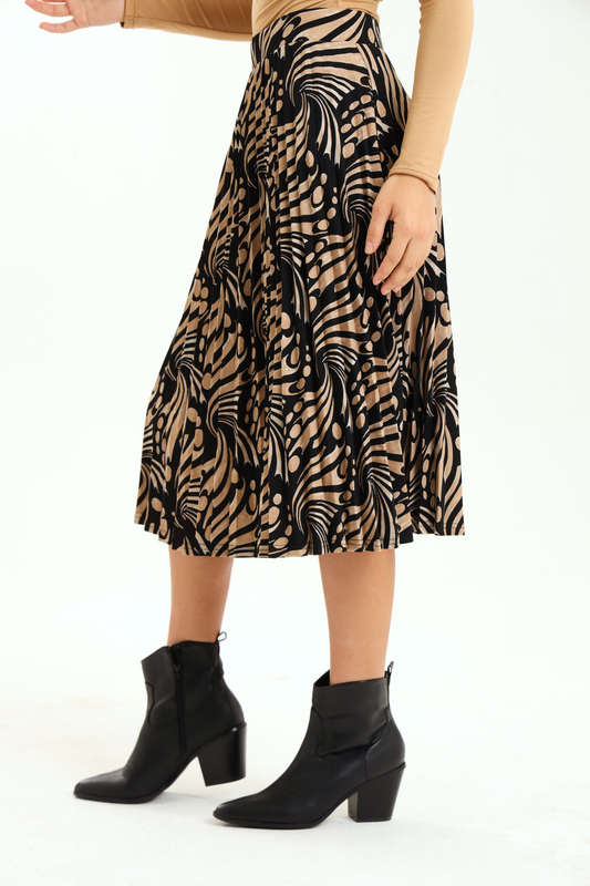 Ladies Printed Midaxi Skirt