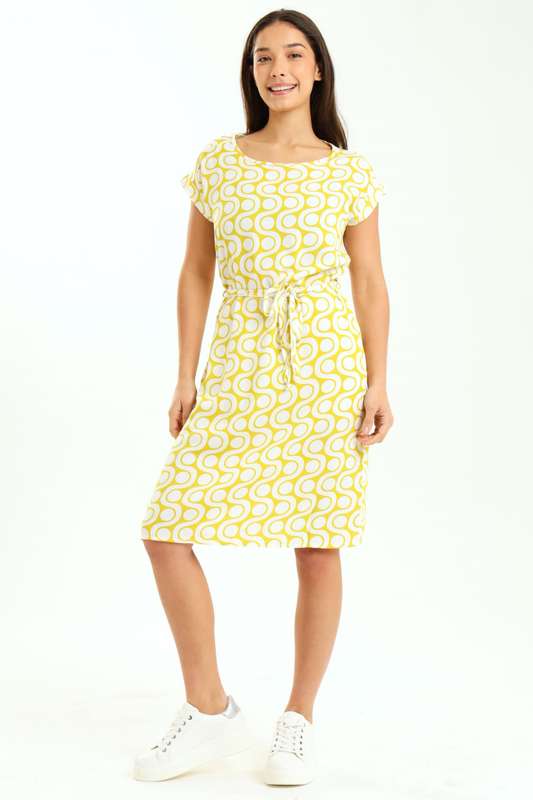 Ladies Short Sleeve Summer Dress