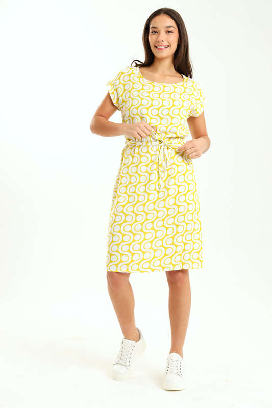 Ladies Short Sleeve Summer Dress