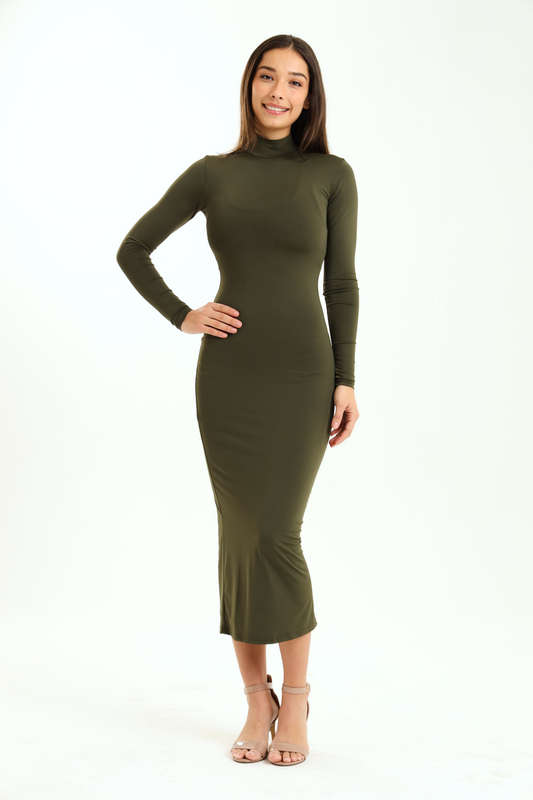 Lucy Skin Tight Long Sleeve Bodycon Dress