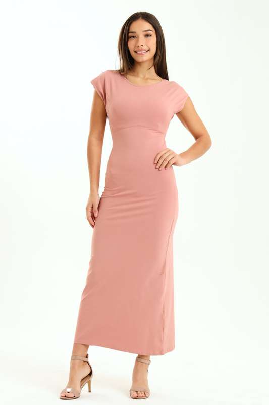 Melody Asymmetric Skin Tight Open Back Bodycon Dress