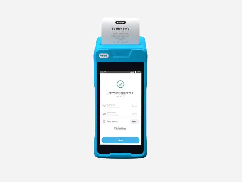 Khumo Print Card Machine