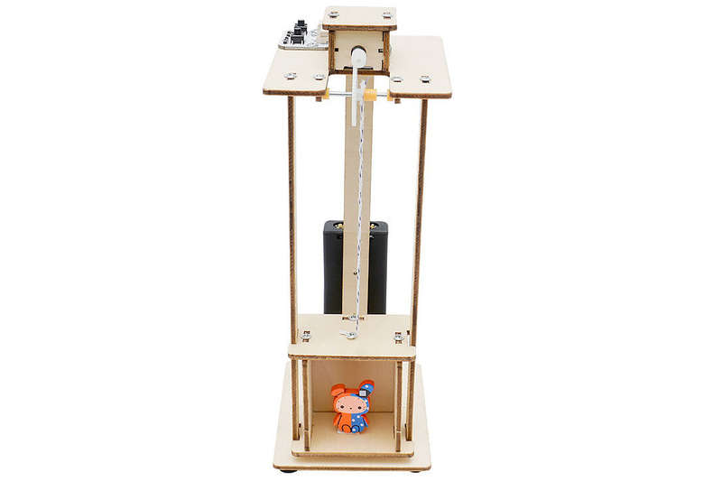 school project kit mine shaft/lift