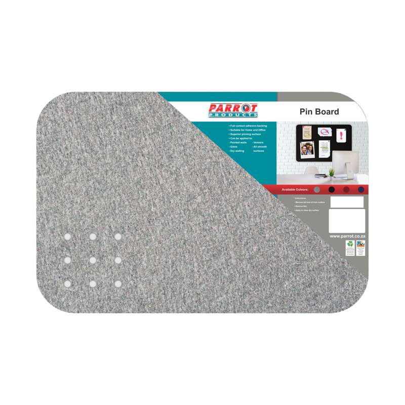 Adhesive Pin Board (No Frame - 450*300mm - Grey)
