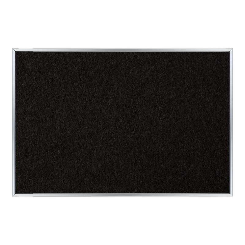 Info Board Alufine Frame (900 x 600mm - Black)