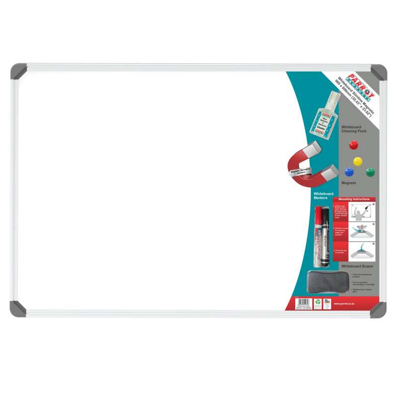 Slimline Magnetic Whiteboard (900*600mm - Retail)
